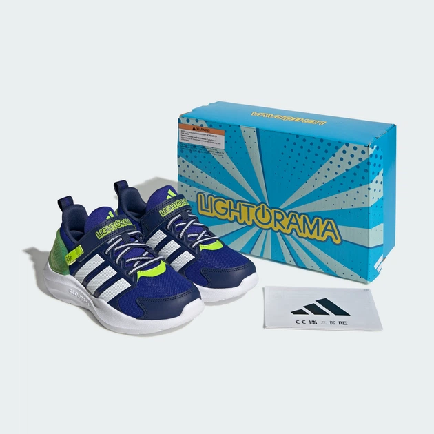 Дитячі Кросівки LIGHTORAMA CHILDREN adidas JQ4158 28.5 (28.5 EUR) синій (4068806431868) - зображення 3