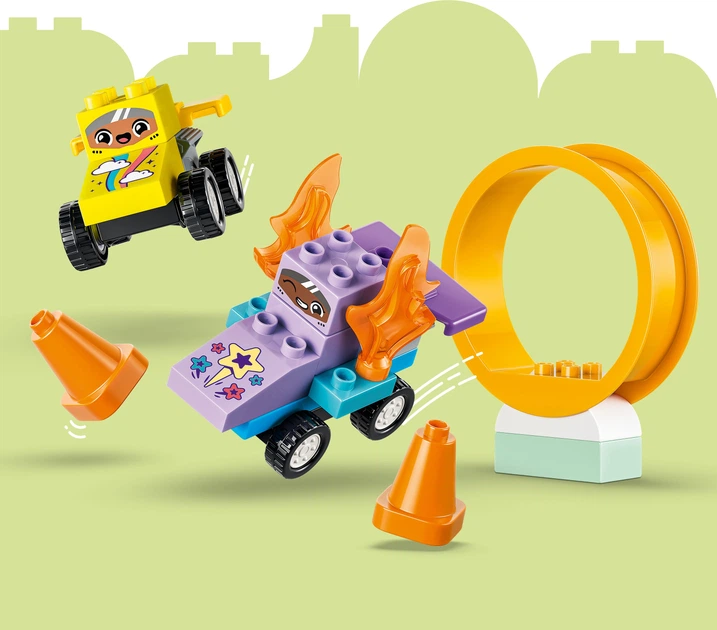 Конструктор LEGO DUPLO Town 3 в 1 Цікаві гірки та трампліни з автомобілями 111 деталей (10478) - зображення 5