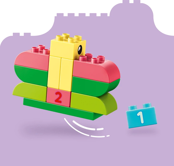 Конструктор LEGO DUPLO Коробка кубиків для яскравих творчих збірок 80 деталей (10479) - зображення 4