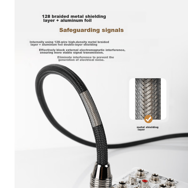 Микрофонный кабель XLR SKW ZD-01 2 м Black - изображение 4