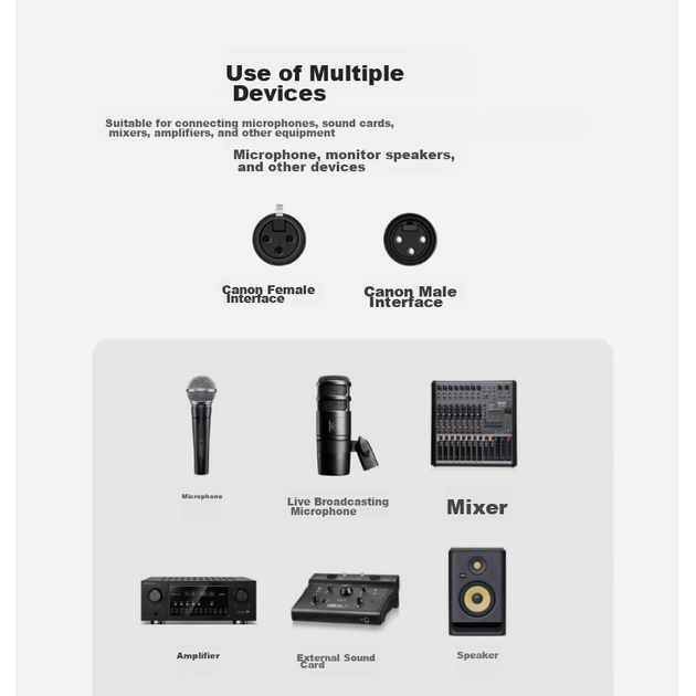 Микрофонный кабель XLR SKW ZD-01 2 м Black - изображение 7