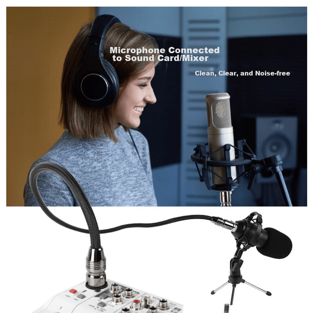 Микрофонный кабель XLR SKW ZD-01 2 м Black - изображение 8