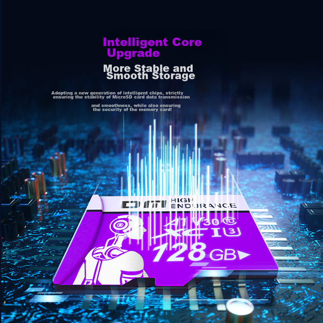 Карта памяти DM Daimai microSDXC 128GB Class 10 UHS-I U3 V30 A1 - Фото 2 Карта памяти DM Daimai microSDXC 128GB Class 10 UHS-I U3 V30 A1 - изображение 2