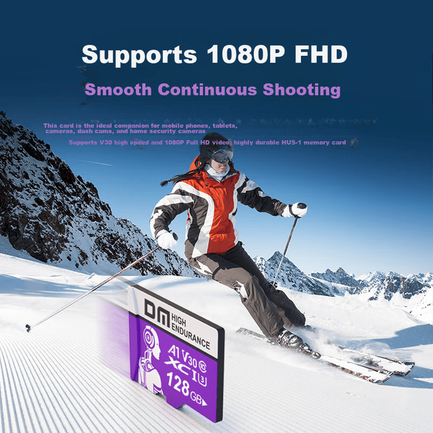 Карта памяти DM Daimai microSDXC 128GB Class 10 UHS-I U3 V30 A1 - Фото 4 Карта памяти DM Daimai microSDXC 128GB Class 10 UHS-I U3 V30 A1 - изображение 4