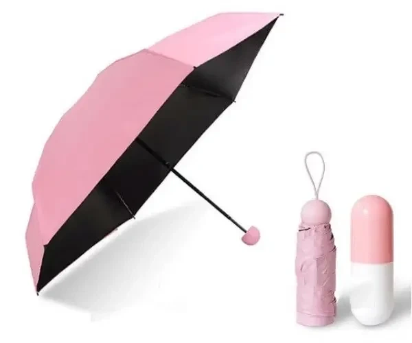Кишенькова парасолька у футлярі капсула Umbrella U1 в чохлі - зображення 6