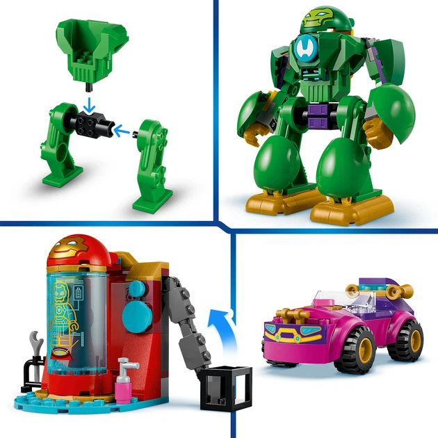 Конструктор LEGO Marvel Локі проти команди Залізної Людини 204 деталі (11211) - зображення 3