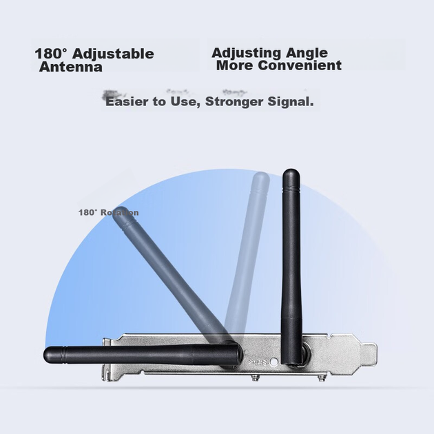 Беспроводная сетевая карта TP-LINK WiFi 6, гигабитный двухдиапазонный 5G приемник WiFi AX3000, встроенная в настольный компьютер беспроводная сетевая карта PCI-E, TL-XDN8180 - Фото 5 Беспроводная сетевая карта TP-LINK WiFi 6, гигабитный двухдиапазонный 5G приемник WiFi AX3000, встроенная в настольный компьютер беспроводная сетевая карта PCI-E, TL-XDN8180 - изображение 5