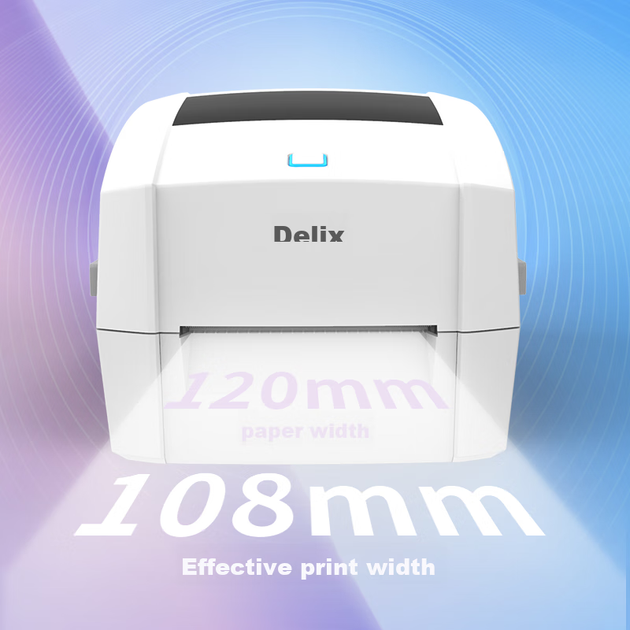 Высокоскоростной термопринтер этикеток Deli DL-888D (НОВЫЙ), принтер этикеток для экспресс-доставки, складской логистики, коммерческий офисный принтер штрихкодов 108 мм, USB-версия. - Фото 5 Высокоскоростной термопринтер этикеток Deli DL-888D (НОВЫЙ), принтер этикеток для экспресс-доставки, складской логистики, коммерческий офисный принтер штрихкодов 108 мм, USB-версия. - изображение 5