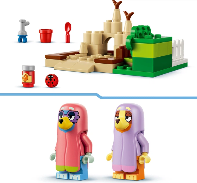 Конструктор LEGO Bluey Бабусі з Бінго та Блуї 80 деталей (11216) - зображення 5
