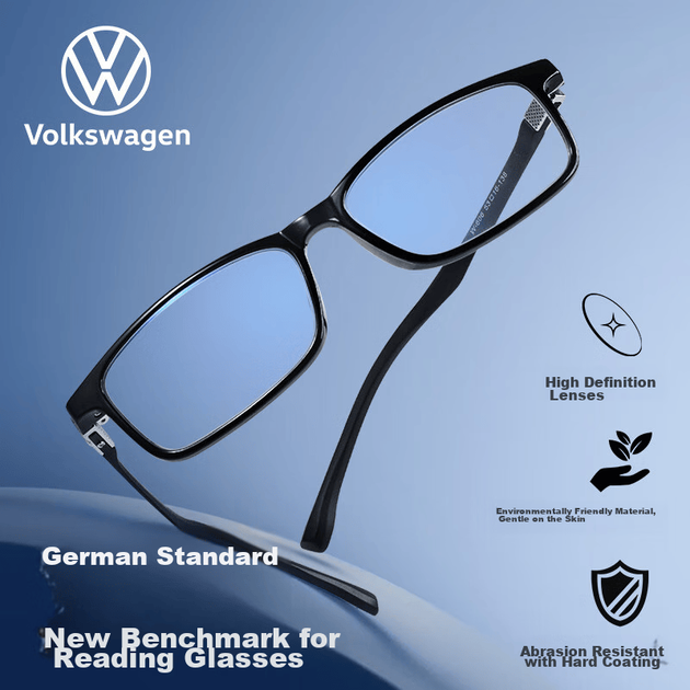 Очки для чтения Volkswagen немецкого производства с защитой от синего света, для мужчин, оригинальный импортный подарок для родителей, W606-150 - изображение 6