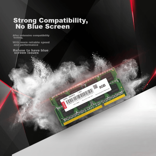 Оперативна пам'ять Lenovo SODIMM DDR3L-1600 8192MB PC3-12800 - зображення 3