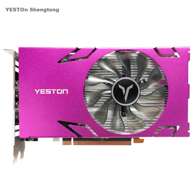 Видеокарта Yeston R7 350 4G 6HDMI с поддержкой шести экранов, профессиональная версия с блокировкой экрана EDID, поддержка прямого подключения HDMI. - изображение 2