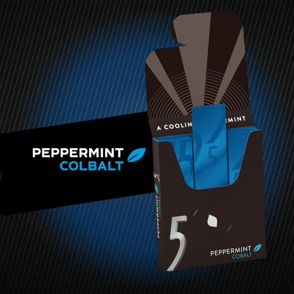 Жуйка Wrigley's 5 Peppermint Cobalt Кобальт Peppermint Peppermint Cobalt 15 пластинок - зображення 3