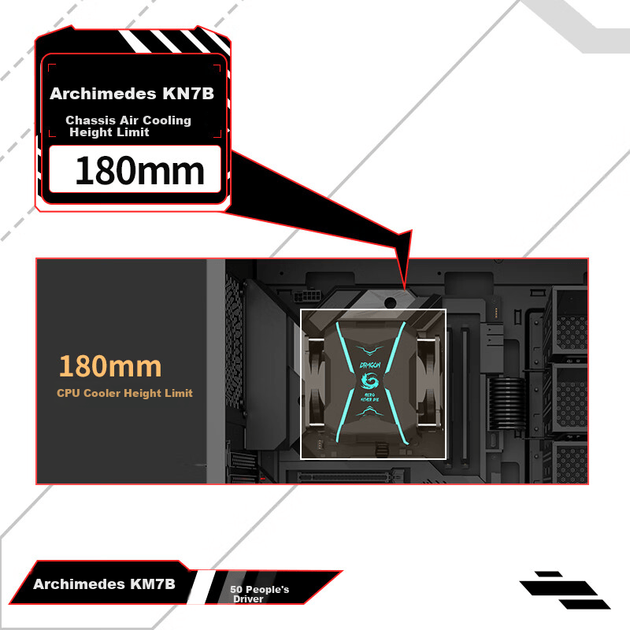 Корпус Great Wall Archimedes 7B Iron - зображення 5