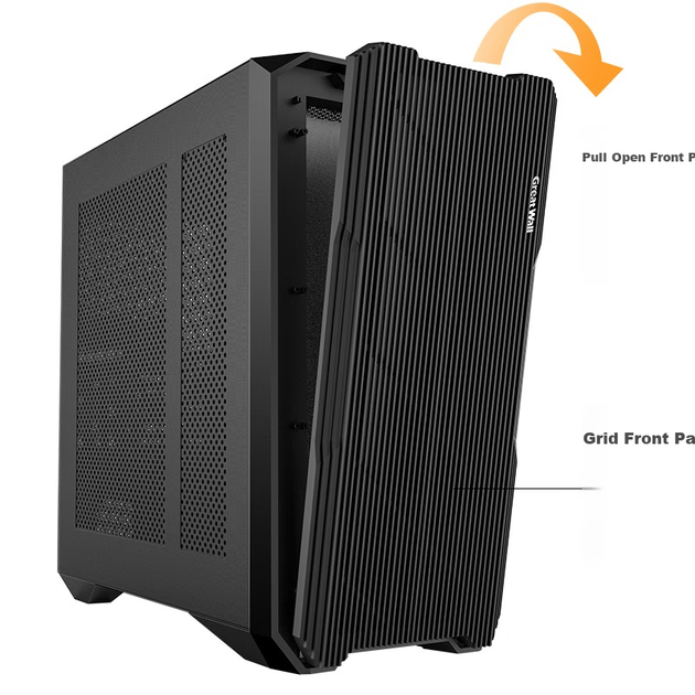 Корпус Great Wall Archimedes 7B Iron - зображення 7