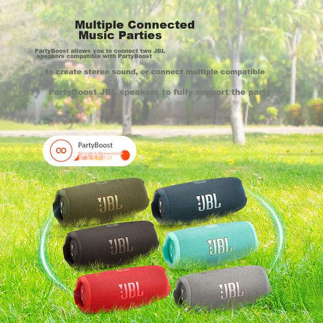 Портативная колонка JBL Charge 5 40W - Фото 6 Портативная колонка JBL Charge 5 40W - изображение 6