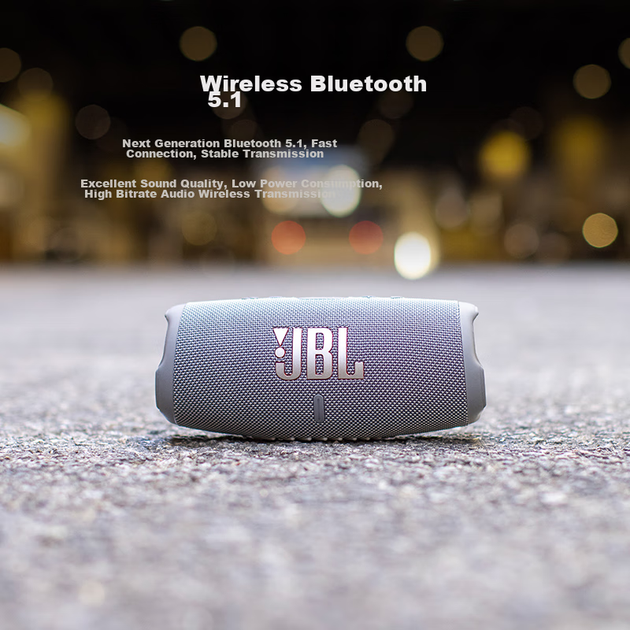 Портативная колонка JBL Charge 5 40W - Фото 8 Портативная колонка JBL Charge 5 40W - изображение 8