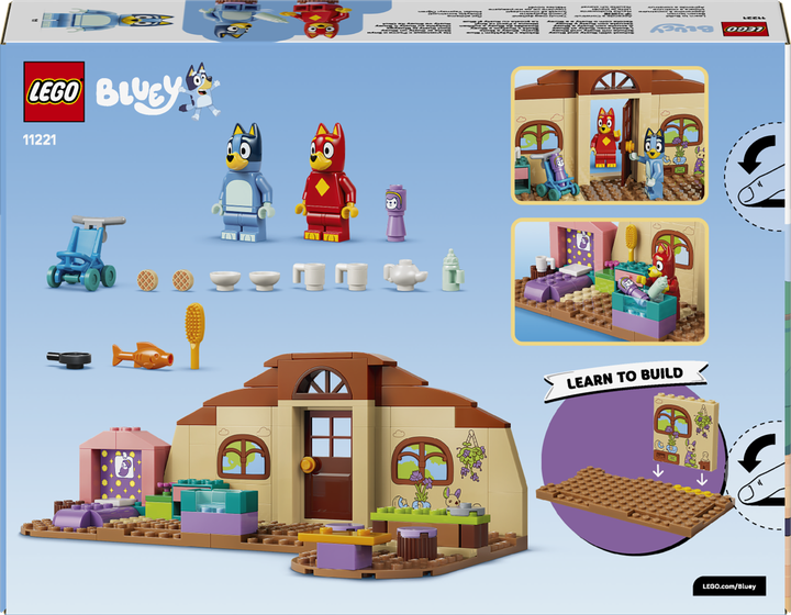 Конструктор LEGO Bluey Школа з Расті та Блуї 106 деталей (11221) - зображення 9