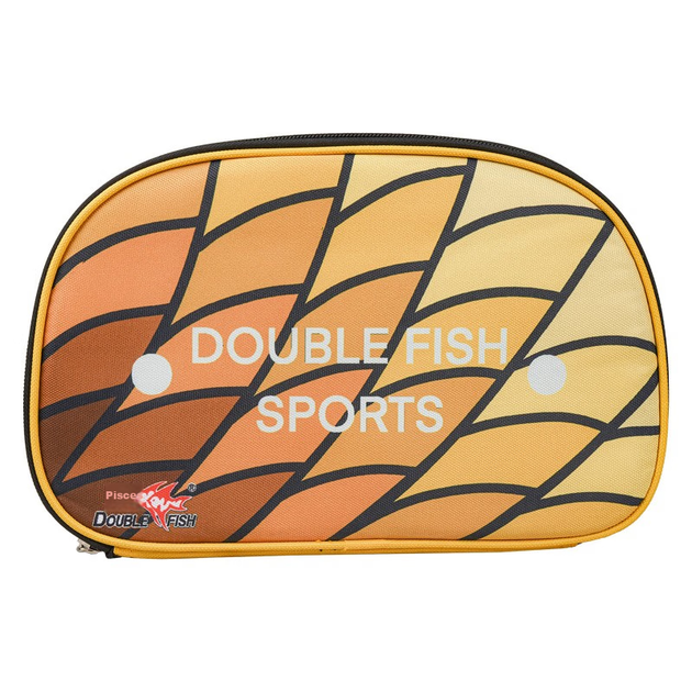 Ракетка для настільного тенісу DOUBLE FISH, ручка для ручки, одинарна ракетка, 7-зірковий ракетний тенісний бокс з вуглецевого волокна, губка Infinite Blue, 7D-C, з футляром для ракетки - зображення 6