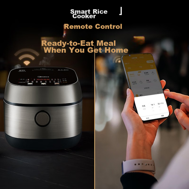 Рисоварка Midea MB-30X7 умная Wi-Fi, низкий сахар, для 2-3 человек - изображение 6