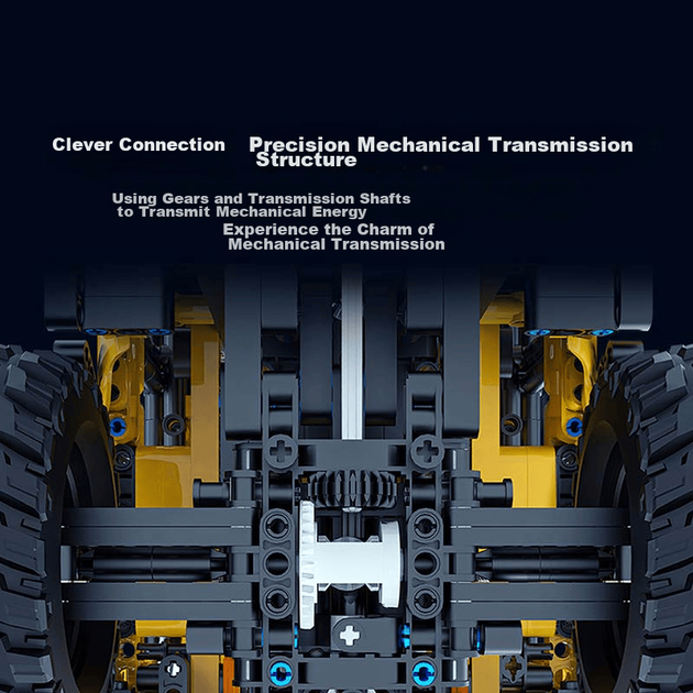 Конструктор ONEBOT «Внедорожник-исследователь» для мальчиков, в стиле джипа, в национальном тренде, подарок на день рождения (от 14 лет). - изображение 4