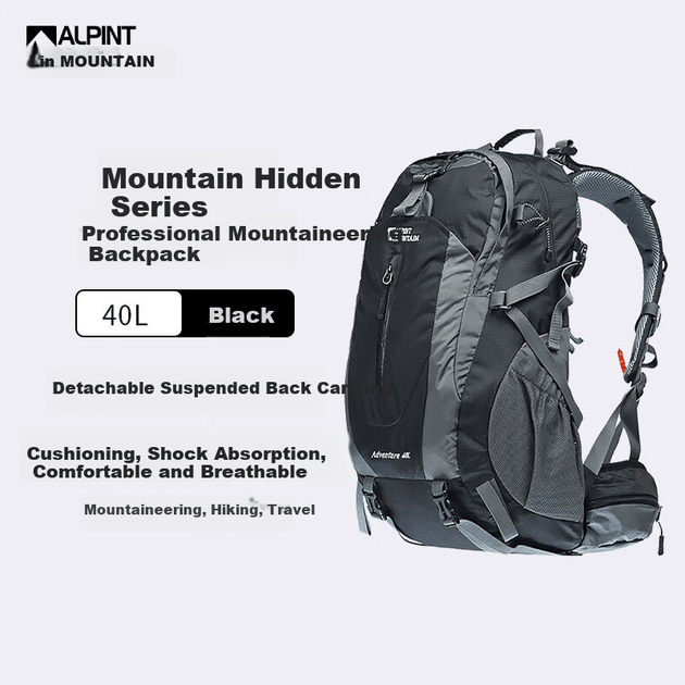 Рюкзак ALPINT MOUNTAIN Aiermonte 40л туристический мужской вместительный легкий - изображение 2