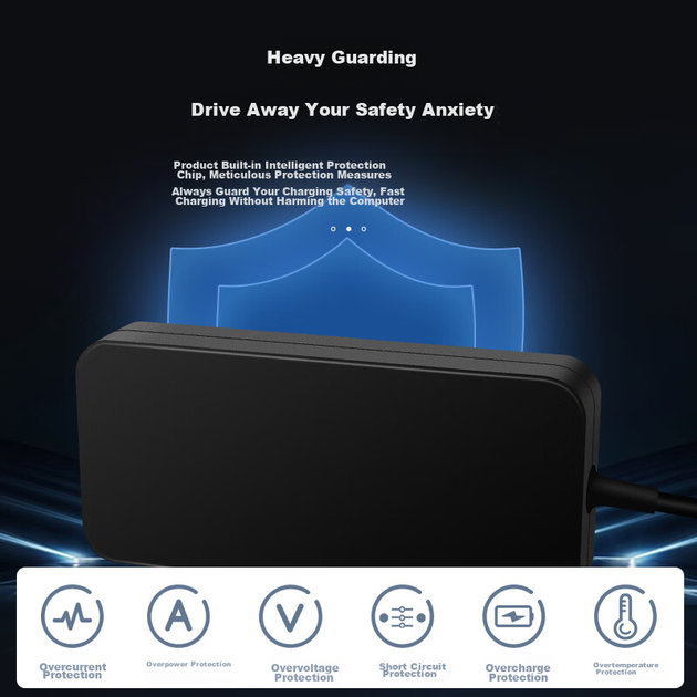 Зарядное устройство Mryc для ноутбуков HP 19.5 В 6.15 А, 120 Вт - изображение 10