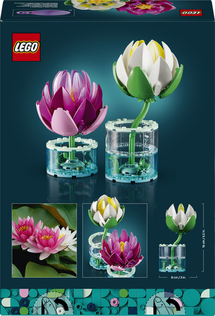 Конструктор LEGO Botanicals Латаття 259 деталей (11511) - зображення 9