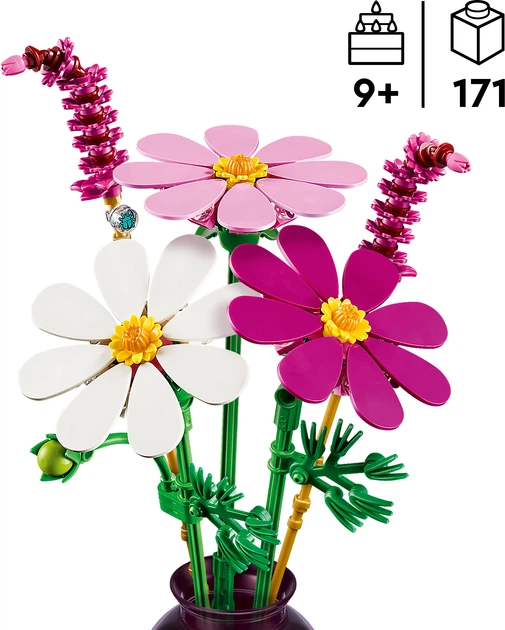 Конструктор LEGO Botanicals Квіти космеї 171 деталь (11514) - зображення 3