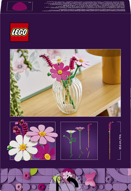 Конструктор LEGO Botanicals Квіти космеї 171 деталь (11514) - зображення 9