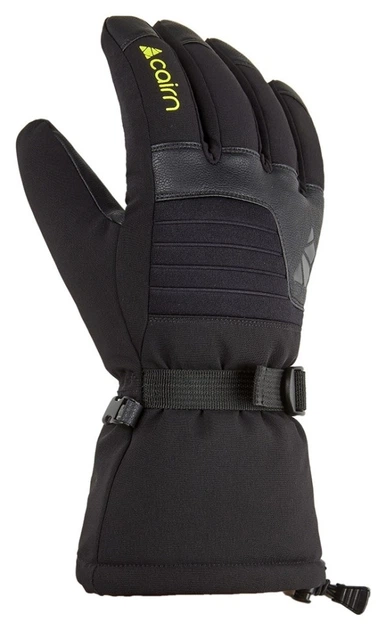 Перчатки Cairn Olympus full black-lemon (8) - зображення 2