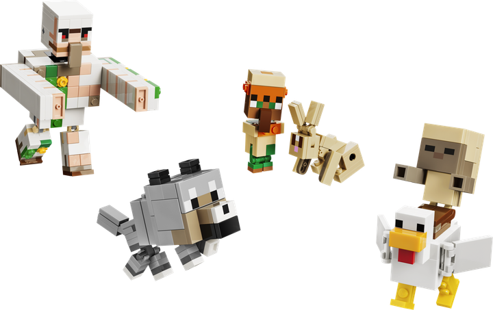 Конструктор LEGO Minecraft Курячий Жокей: атака в пустелі 428 деталей (21592) - зображення 2