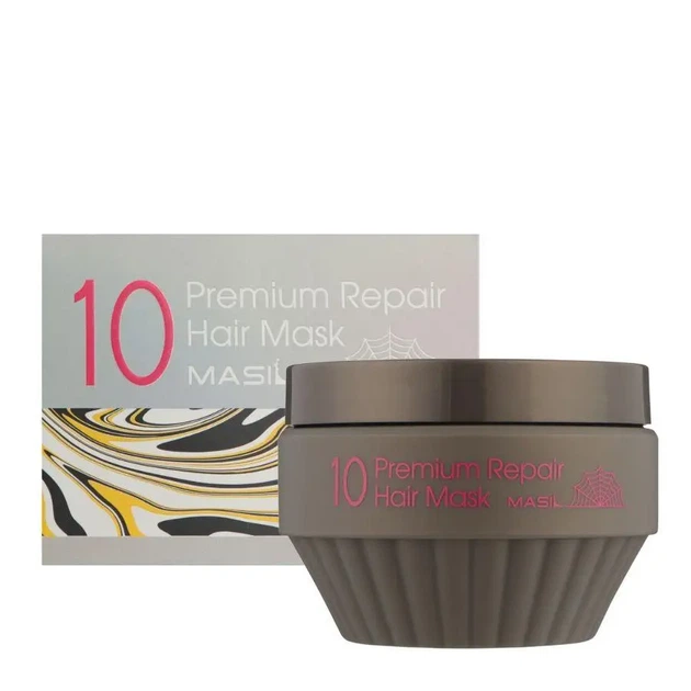 Маска для волос восстанавливающая Masil 10 Premium Repair Hair Mask 300 мл - Фото 1 Маска для волос восстанавливающая Masil 10 Premium Repair Hair Mask 300 мл - изображение 1