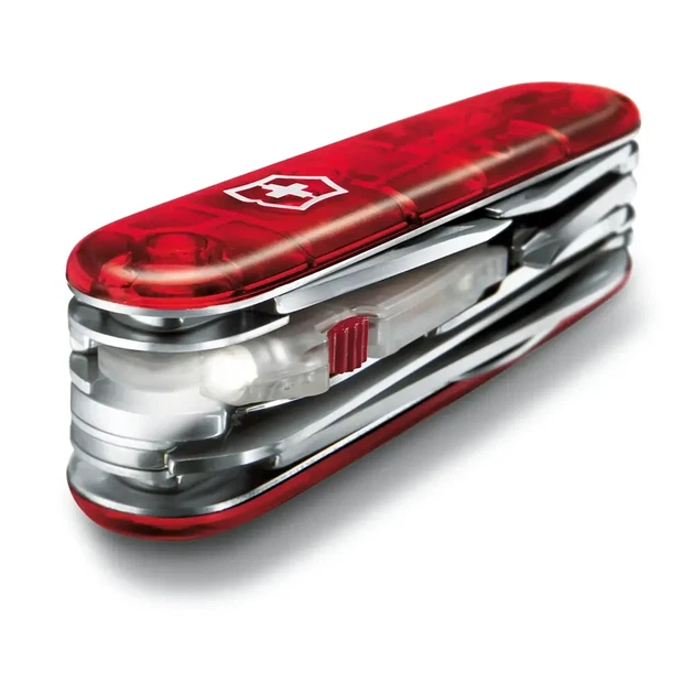 Швейцарський ніж Victorinox Huntsman Lite багатофункціональний для туристів і активного відпочинку з ліхтариком - зображення 3