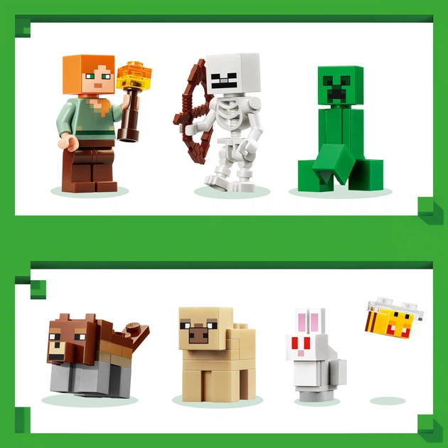 Конструктор LEGO Minecraft Пригода першої ночі 301 деталь (21593) - зображення 4
