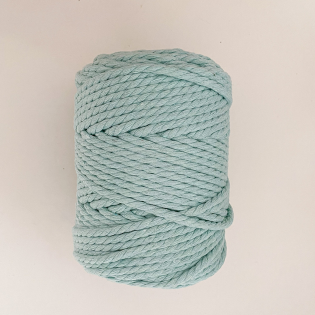 Шнур кручений для макраме YarnArt macrame rope 5мм бірюза 500г (№775) - изображение 5