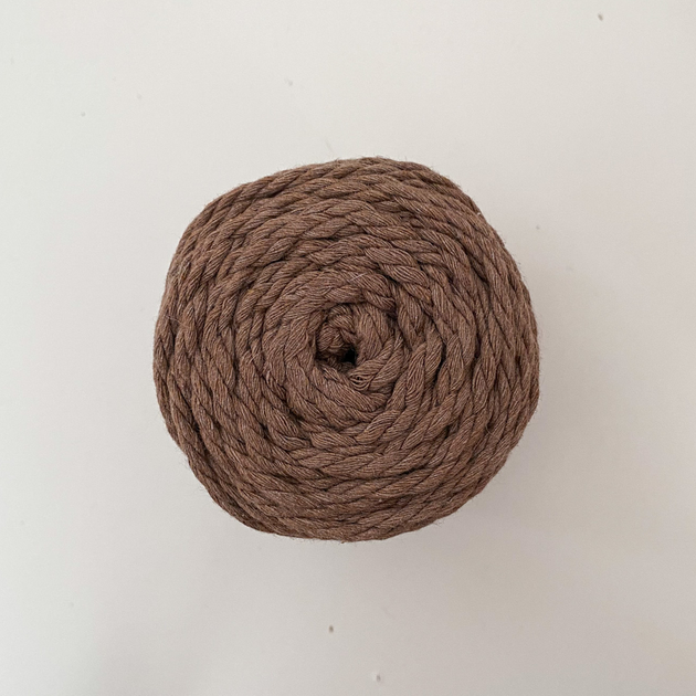 Шнур кручений YarnArt macrame rope 3мм карамель 250г (№788) - Фото 6 Шнур кручений YarnArt macrame rope 3мм карамель 250г (№788) - изображение 6
