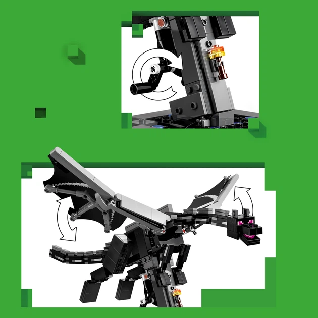 Конструктор LEGO Minecraft Дракон Краю 710 деталей (21595) - зображення 6