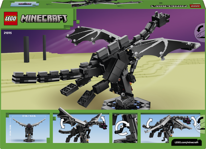 Конструктор LEGO Minecraft Дракон Краю 710 деталей (21595) - зображення 9
