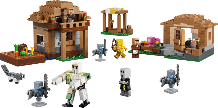 Конструктор LEGO Minecraft Напад викликача на село 607 деталей (21596) - зображення 2