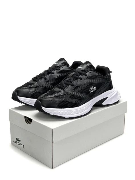 Чоловічі кросівки Lacoste L003 Neo Shot Black White 42 - зображення 8