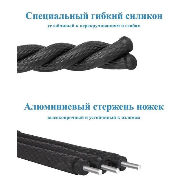 Гнучкий штатив Ulanzi MT-11 для телефону та додатковою різьбою 1/4 - зображення 9