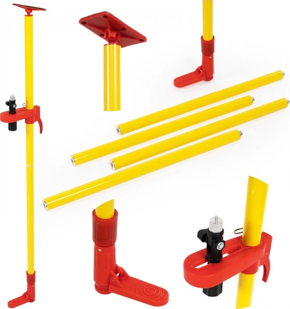 Tyczka rozporowa do laserów krzyżowych Nas Smart 3 m NS-CP-L-3 (5905842528253) - obraz 2