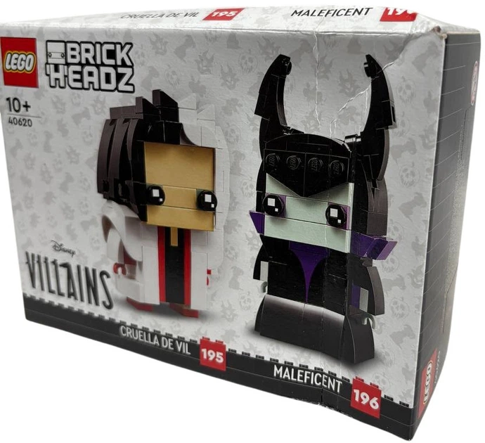 Конструктор LEGO BrickHeadz Лютелла та Малефісента 320 деталей (40620) (955555915035602) - Уцінка - зображення 3