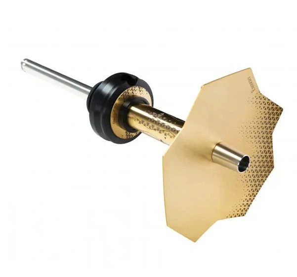 Кальян Embery Mini MONO 3.1 Gold золотистый походной 38см на уплотнителе из нержавеющей стали - Фото 2 Кальян Embery Mini MONO 3.1 Gold золотистый походной 38см на уплотнителе из нержавеющей стали - изображение 2