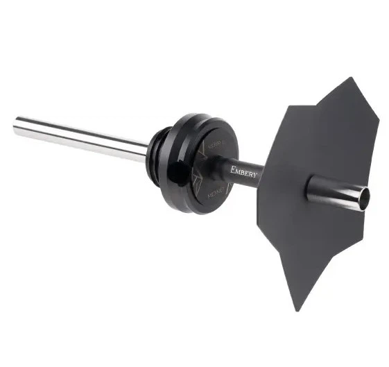 Кальян Embery Mini MONO 3.1 Black компактный из нержавеющей стали 38см черный на уплотнителе - Фото 2 Кальян Embery Mini MONO 3.1 Black компактный из нержавеющей стали 38см черный на уплотнителе - изображение 2