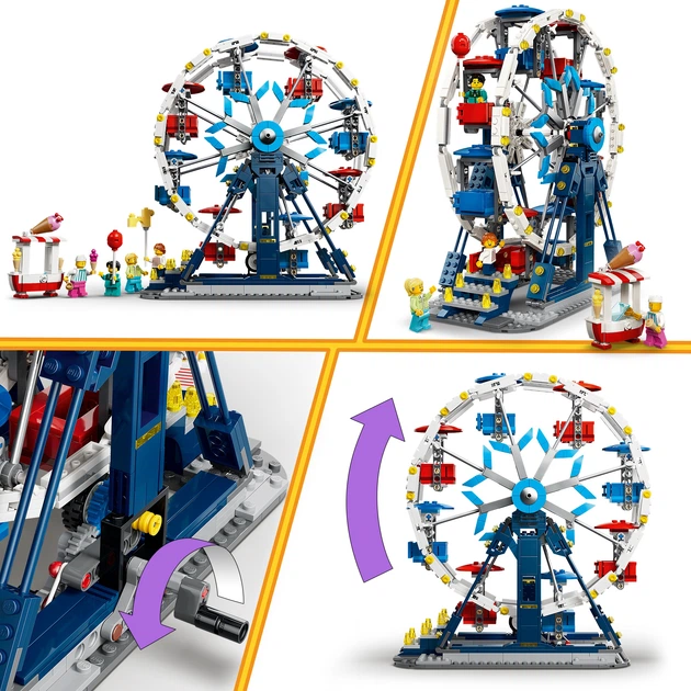 Конструктор LEGO Creator Знакове колесо огляду 916 деталей (31389) - зображення 3
