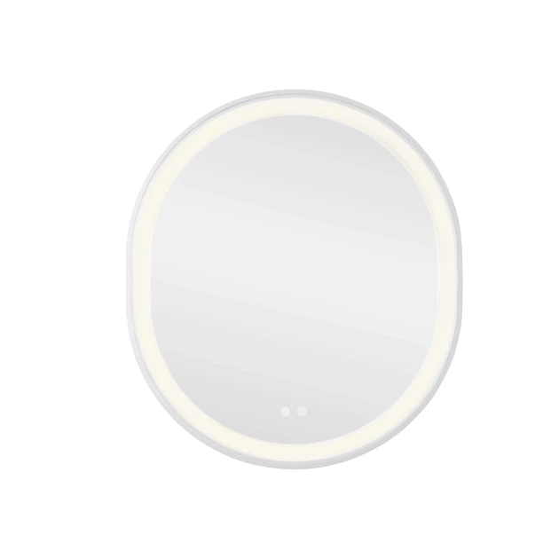 Дзеркало Qtap Gemini 800х700 з LED-підсвічуванням Touch, з антизапотіванням, з димером, рег. темп. кольору (3000-6500K) QT2578R8071W - зображення 4