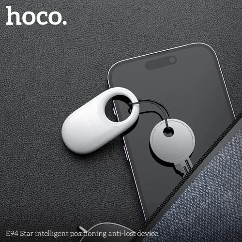 Поисковой брелок HOCO E94 Star Smart Anti-Lost Black с поддержкой Apple Find My - изображение 3