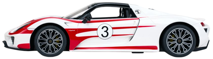 Samochód zdalnie sterowany Rastar Porsche 918 Spyder Weissach 1:14 70710 (6930751307841) - obraz 8